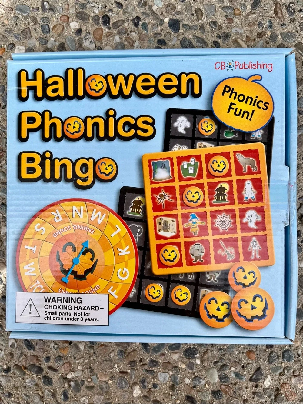 Halloween Crafts and Phonics Bingo for Kids Party Activities Leisure Fall Autumn
